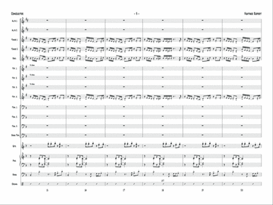 Feather Report: Score Feather Report: Score Jazz Ensemble scores gallery preview page 5