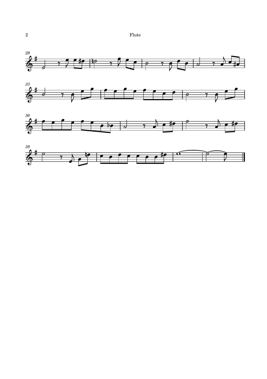 The Godfather (love Theme) Flute scores gallery preview page 5