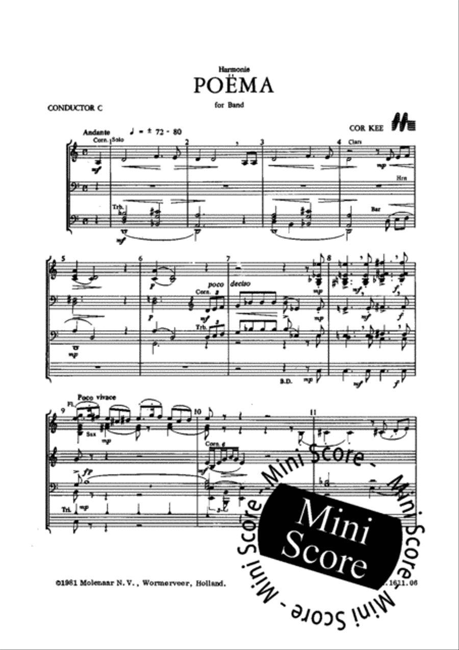 Poema Concert Band scores gallery preview page 4