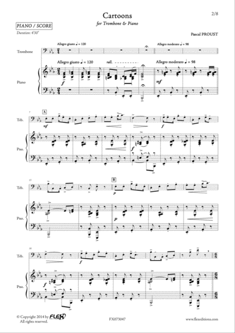 Cartoons Piano Accompaniment scores gallery preview page 2
