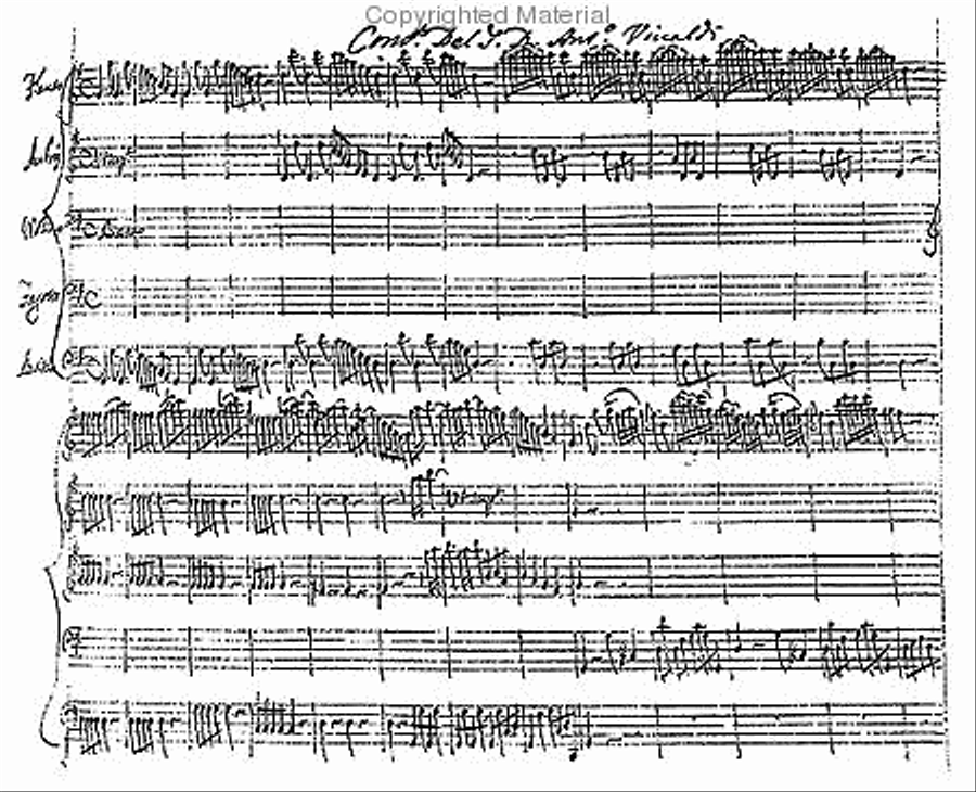 Concertos RV 94 - RV 95 - RV 101 - RV 105 Bassoon scores gallery preview page 2