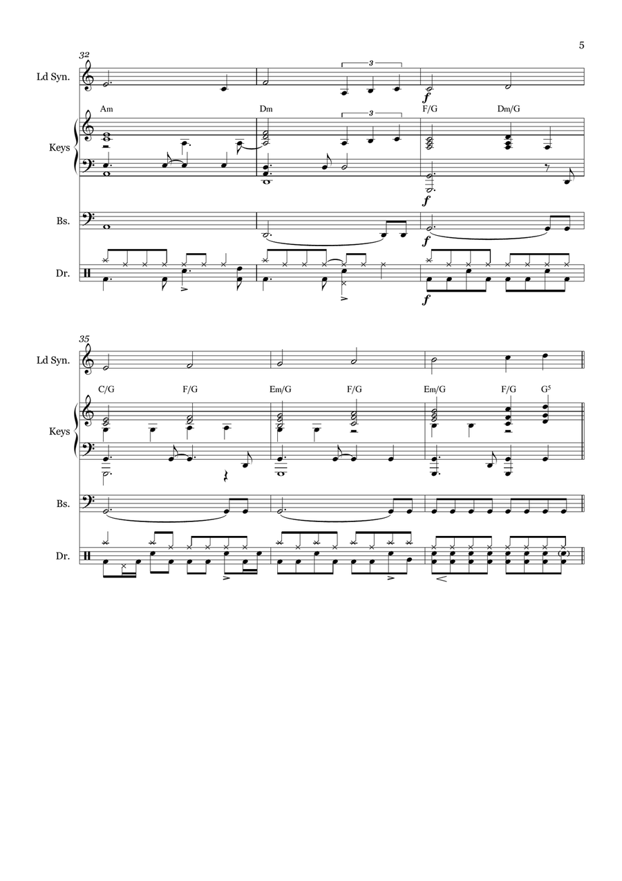 Top Gun Anthem Small Ensemble scores gallery preview page 5