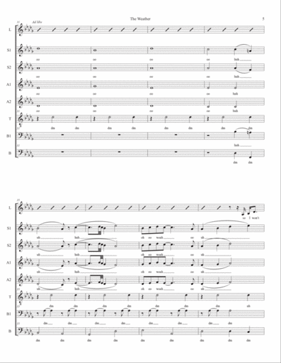 The Weather Divisi scores gallery preview page 5