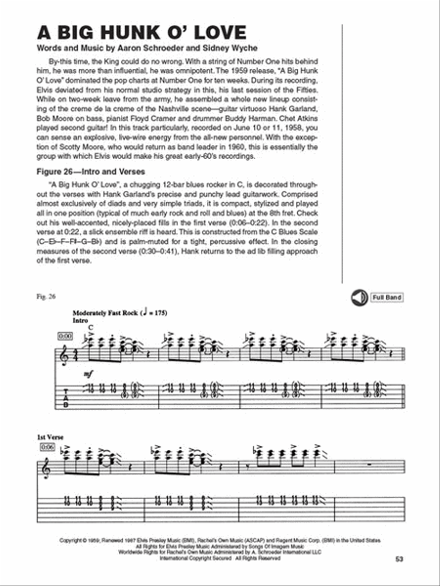 The Guitars of Elvis - 2nd Edition Electric Guitar scores gallery preview page 5