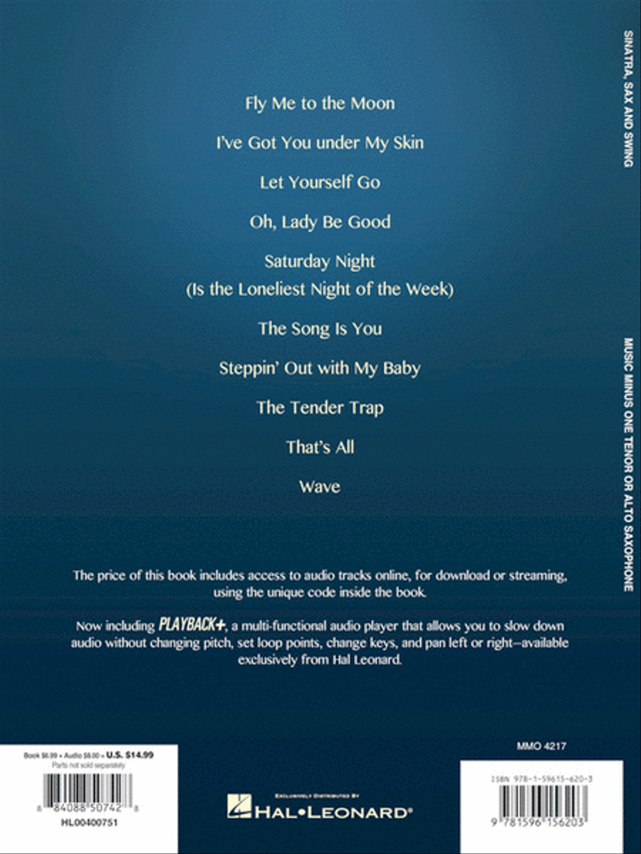 Sinatra, Sax and Swing Tenor Saxophone scores gallery preview page 5
