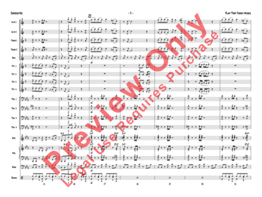 Play That Funky Music Jazz Ensemble scores gallery preview page 6