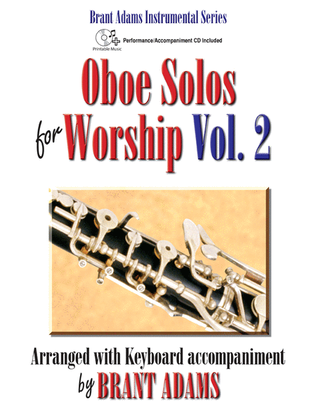 Book cover for Oboe Solos for Worship, Vol. 2