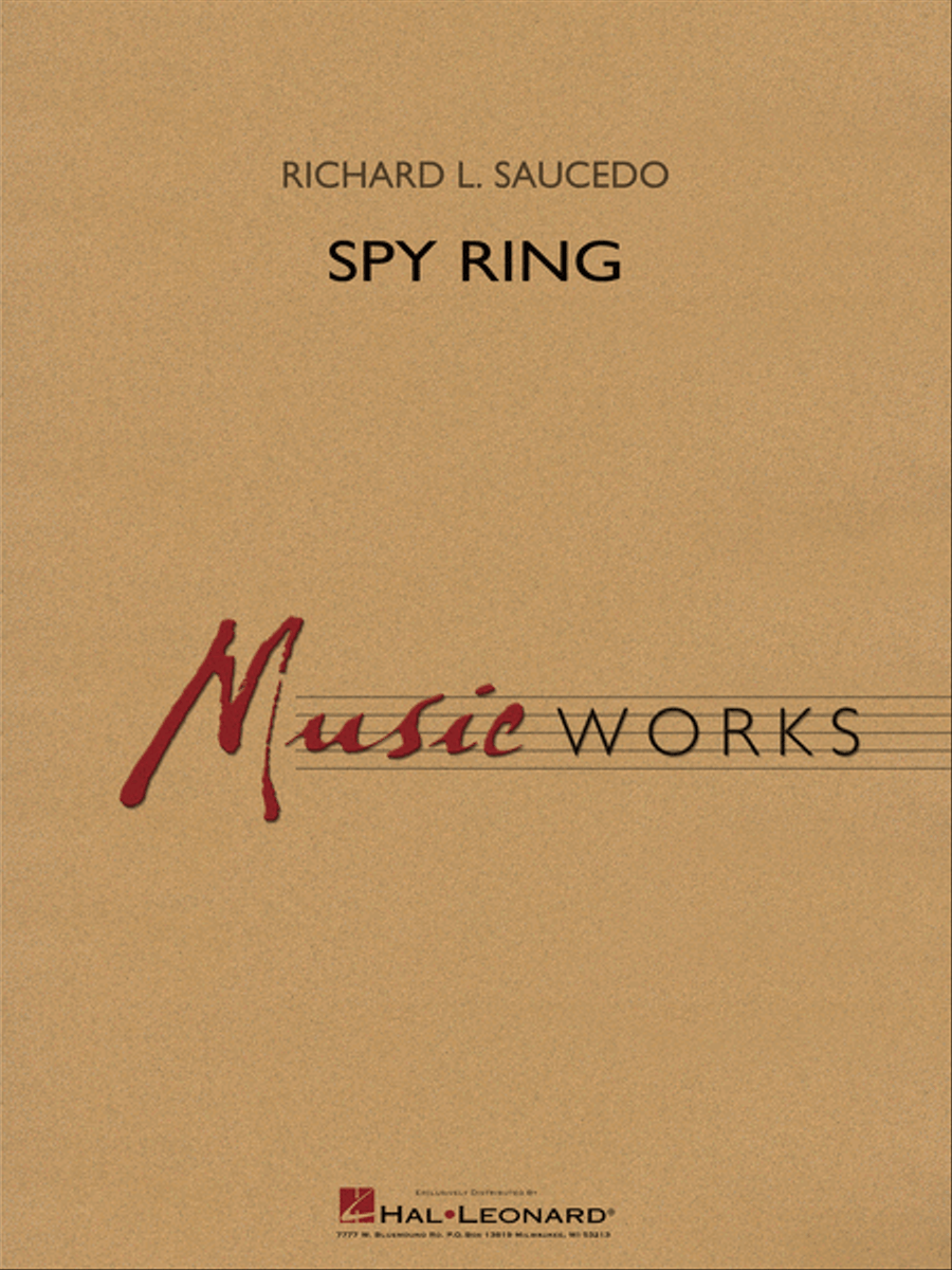 Spy Ring Concert Band scores gallery preview page 1