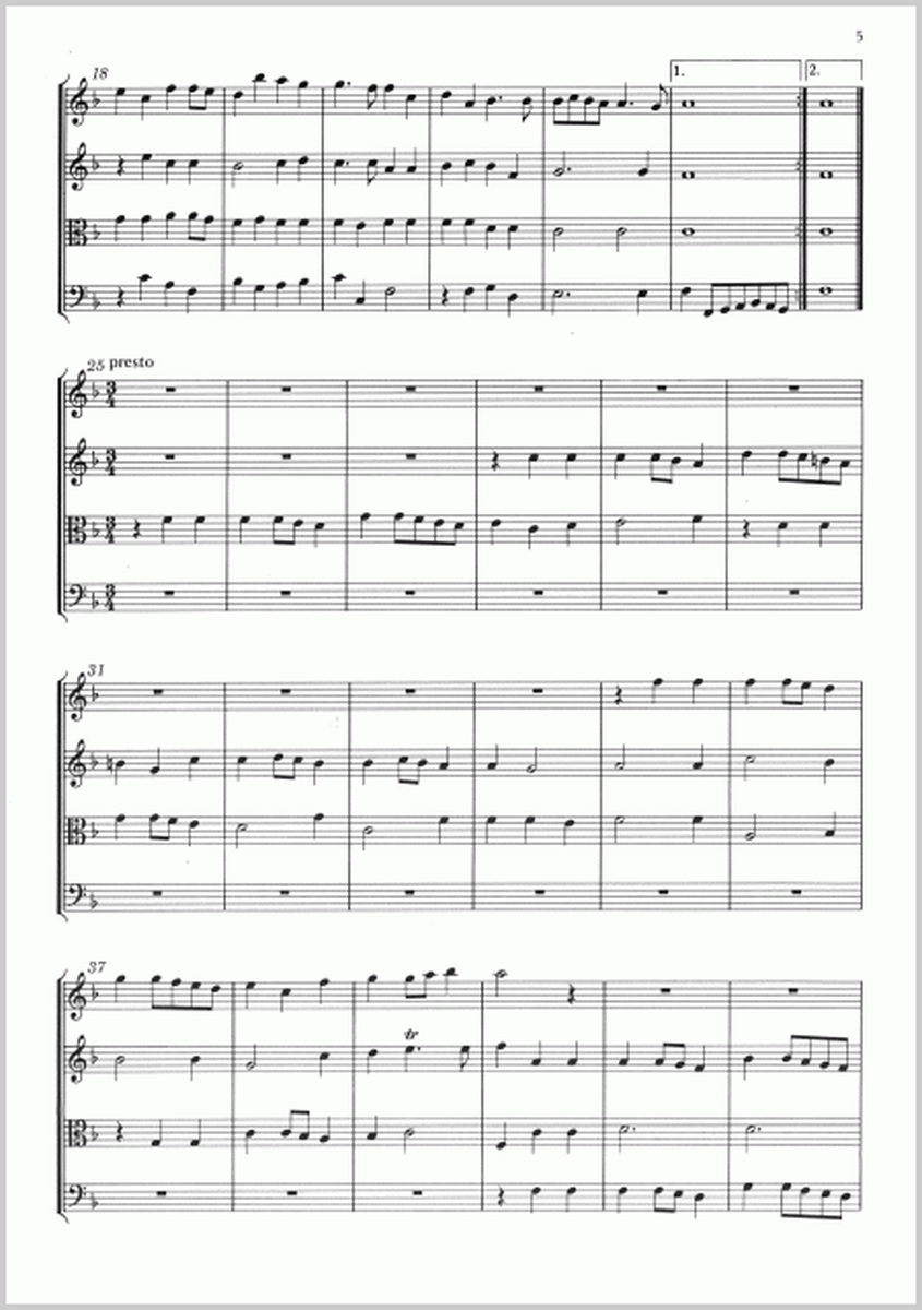 Serenade Nr. II in F-Dur