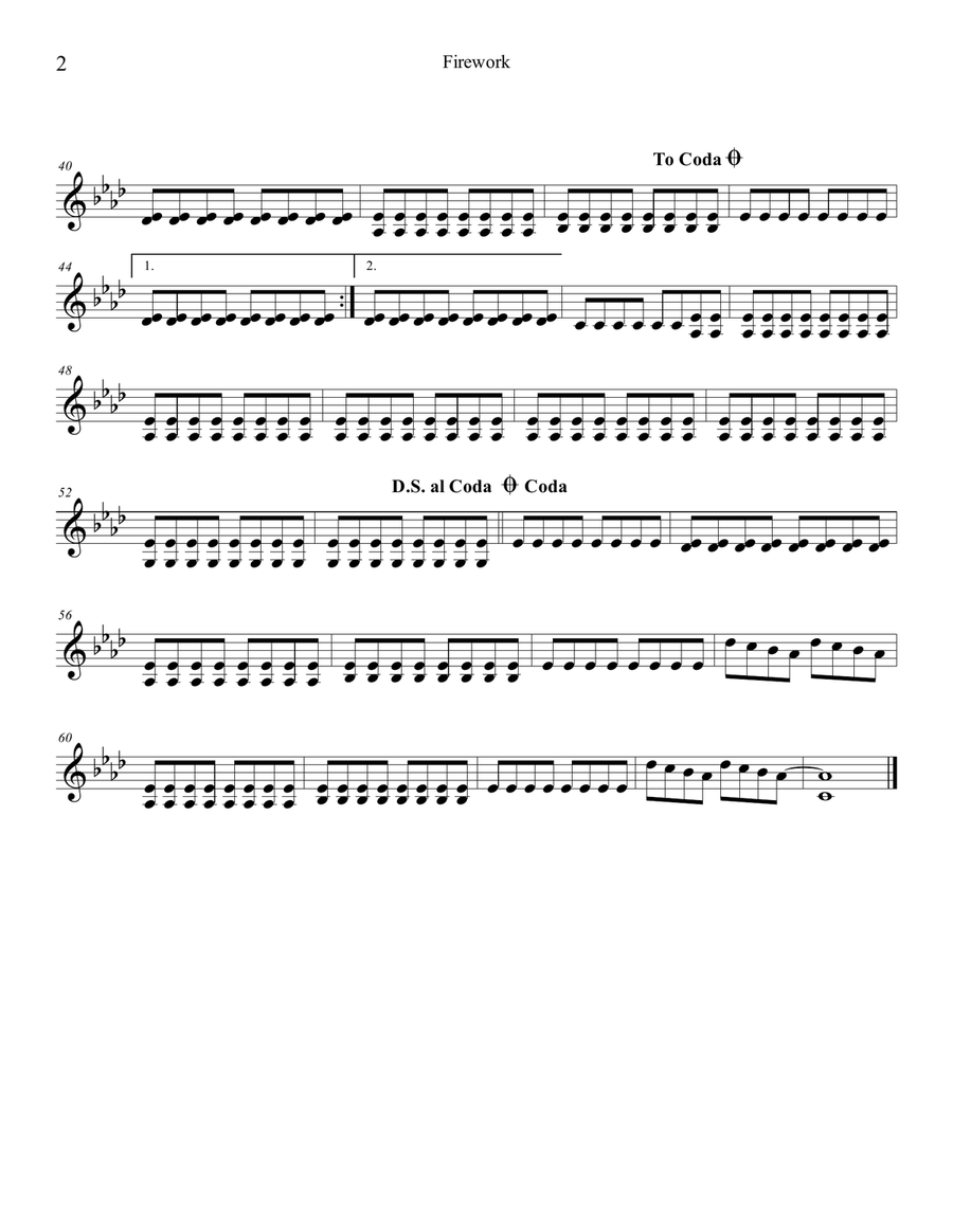 Firework String Quartet scores gallery preview page 4