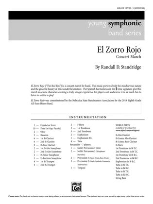 El Zorro Rojo: Score