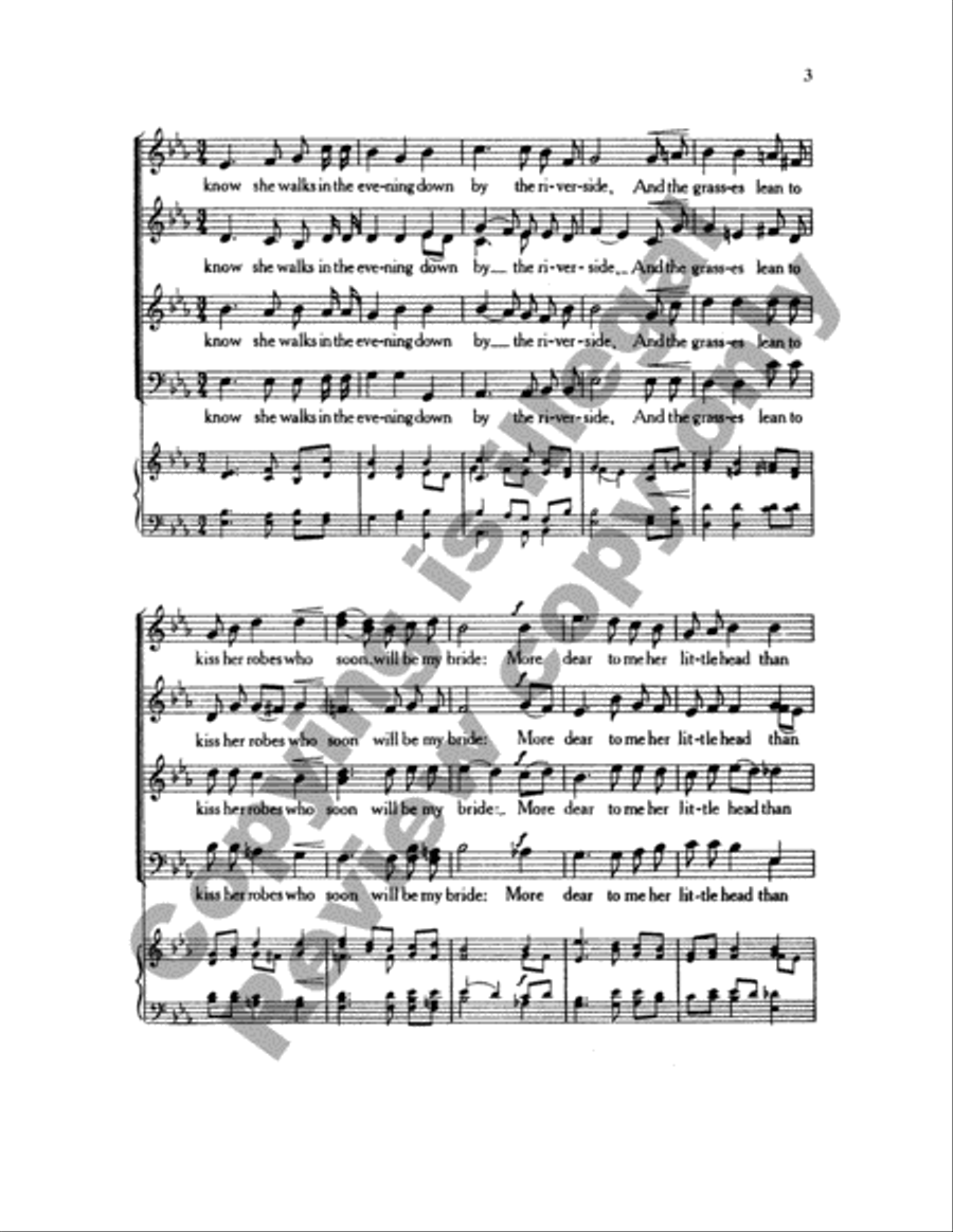 Flower of Beauty (Choral Score) Divisi scores gallery preview page 10