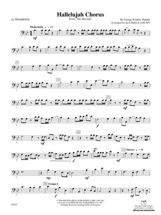 Hallelujah Chorus (From The Messiah): 1st Trombone