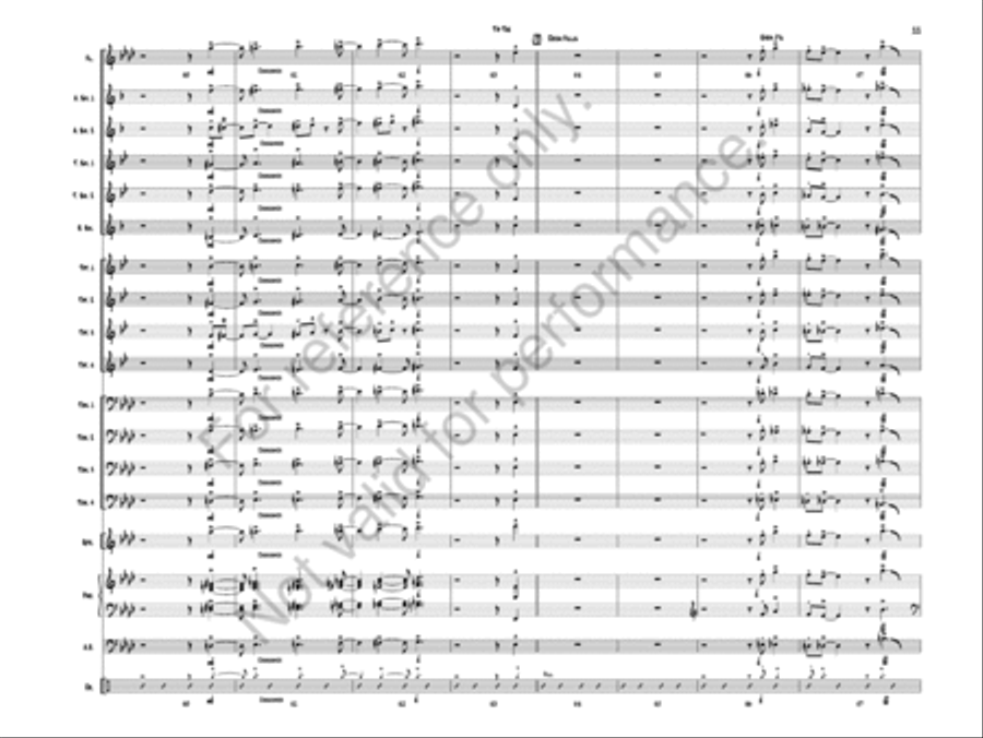 Tip Toe Jazz Ensemble scores gallery preview page 14