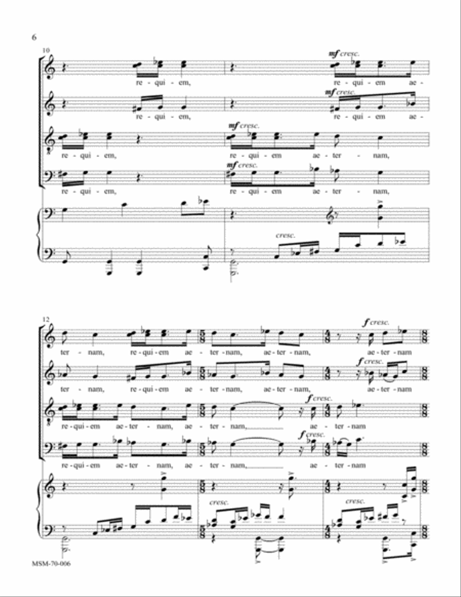 From Darkness to Light 4-Part scores gallery preview page 7