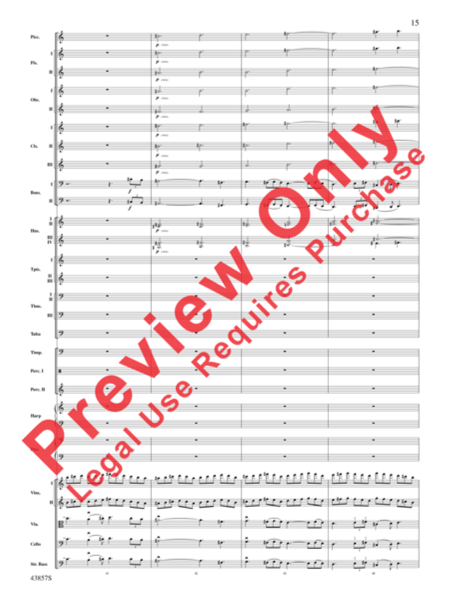 Unconquered Full Orchestra scores gallery preview page 16