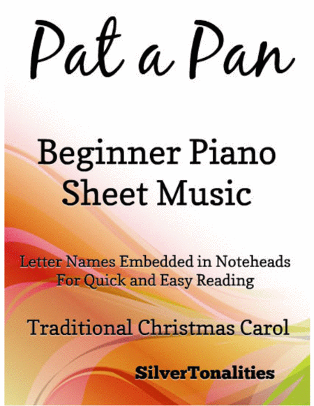 Pat a Pan Beginner Piano Sheet Music