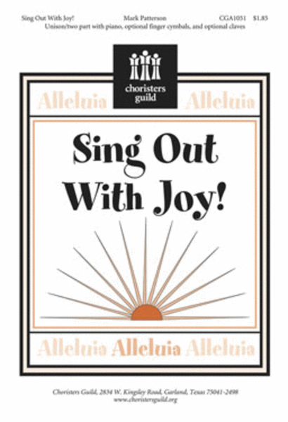 Sing Out With Joy! image number null