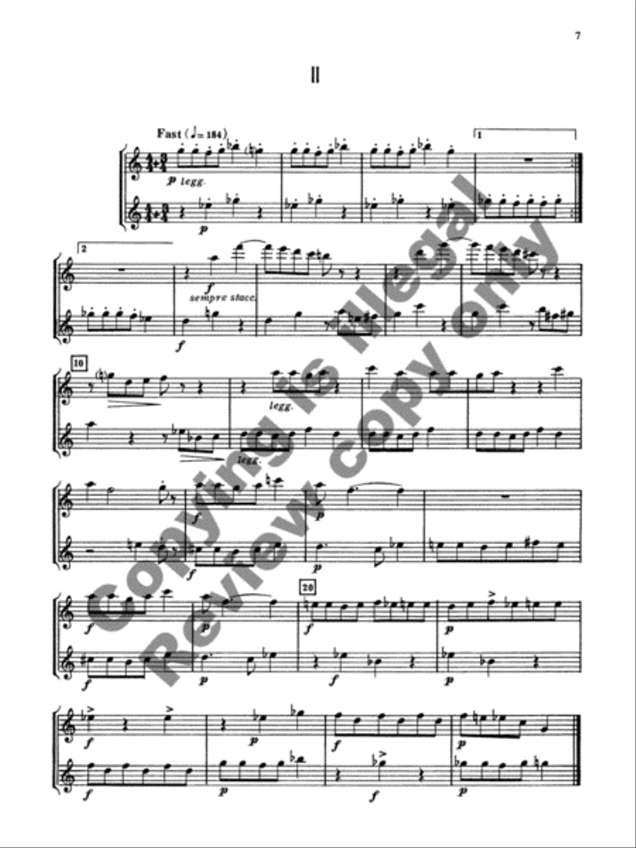 Five New Duos Five New Duos SA scores gallery preview page 7