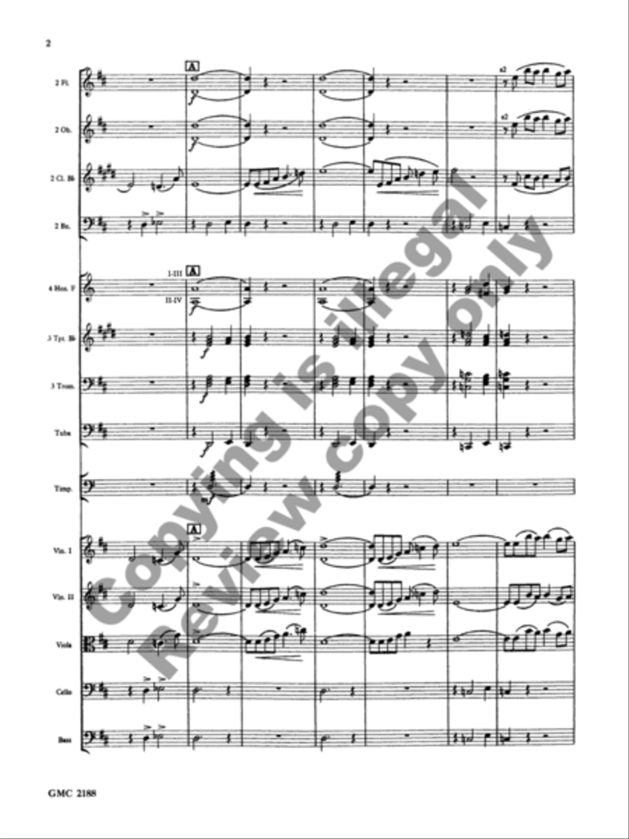 Symphonette in D (Additional Full Score) Orchestra scores gallery preview page 16