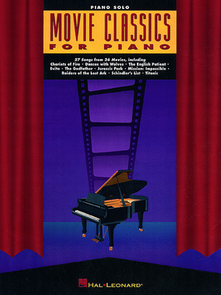 Book cover for Movie Classics for Piano