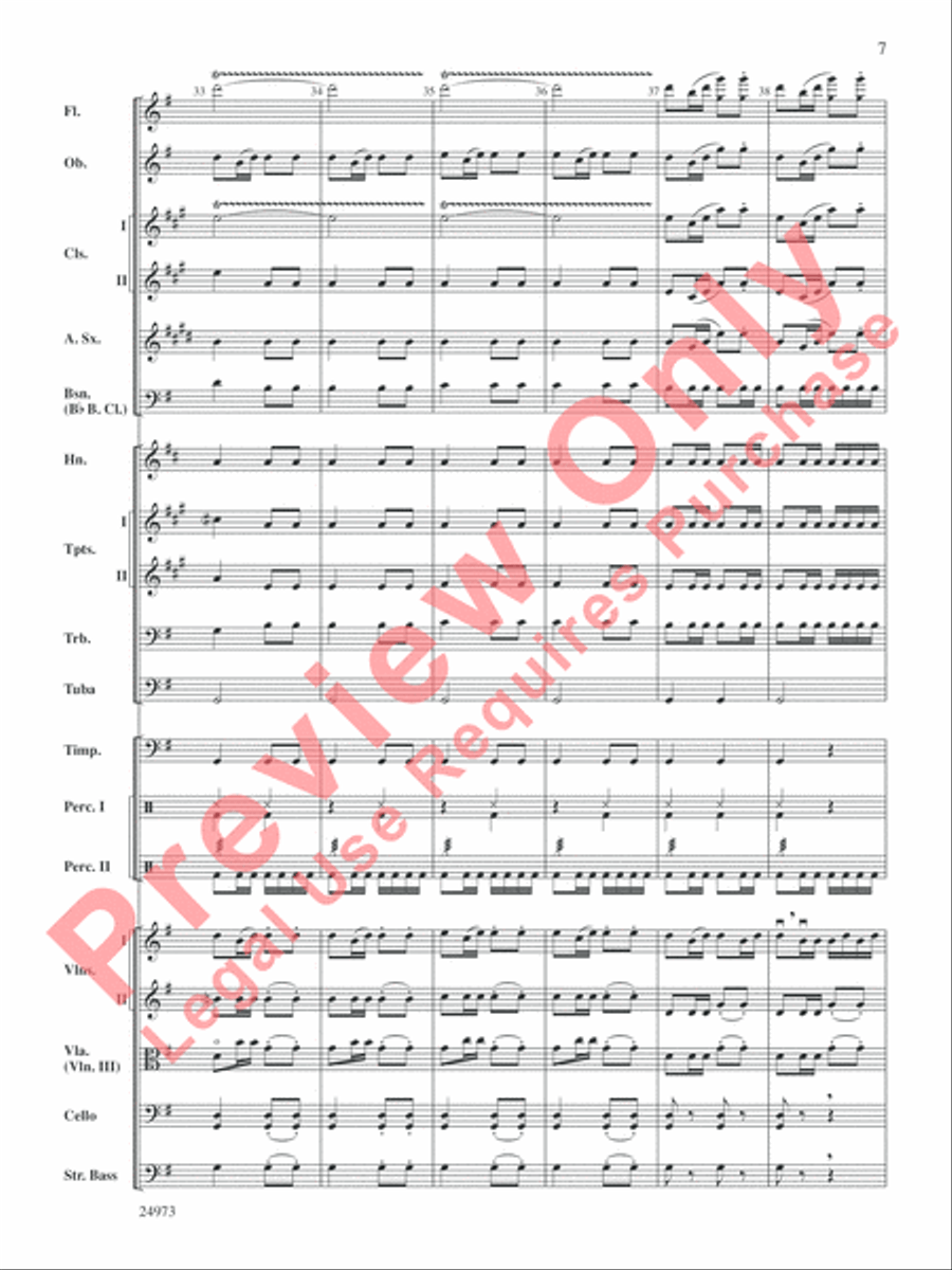 Capriccio Espagnol Capriccio Espagnol Full Orchestra scores gallery preview page 8