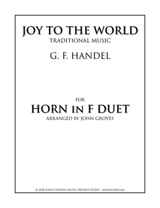 Joy To The World - French Horn Duet