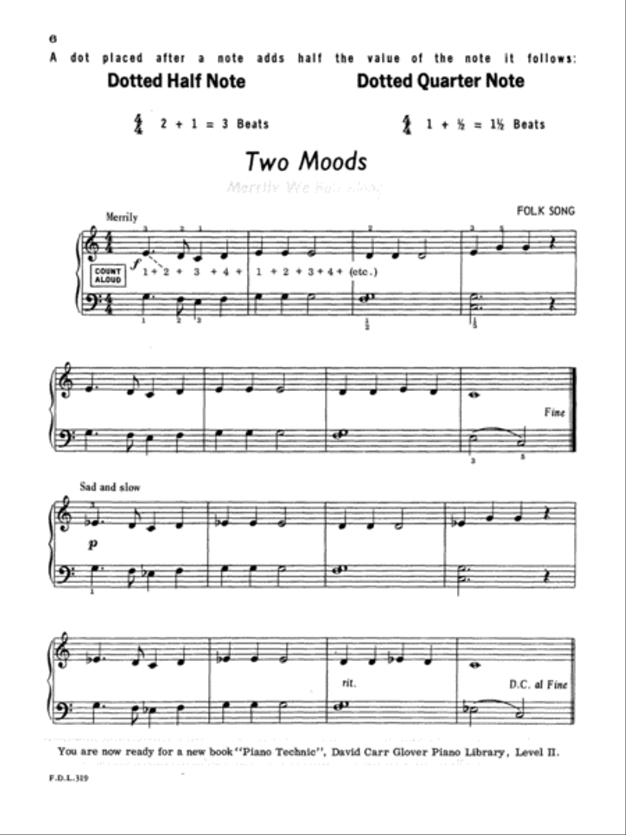 Piano Student Piano Student Piano Method scores gallery preview page 6