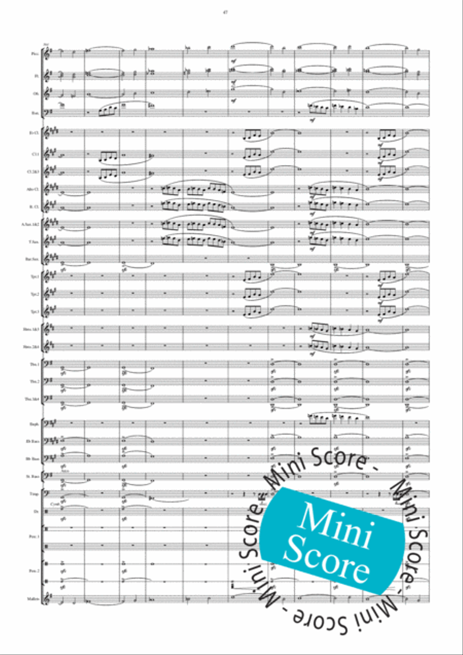 Car Concert Band scores gallery preview page 51