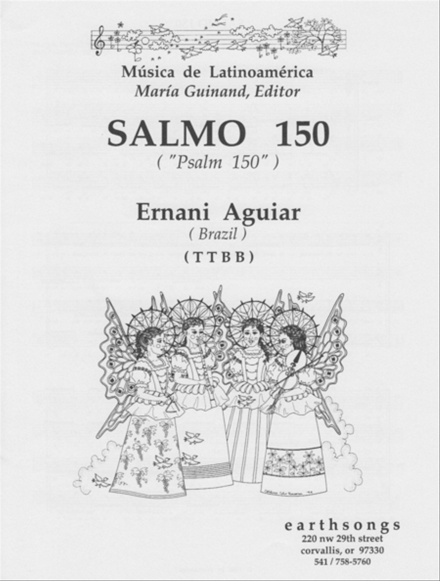 salmo 150 salmo 150 TTBB scores gallery preview page 1