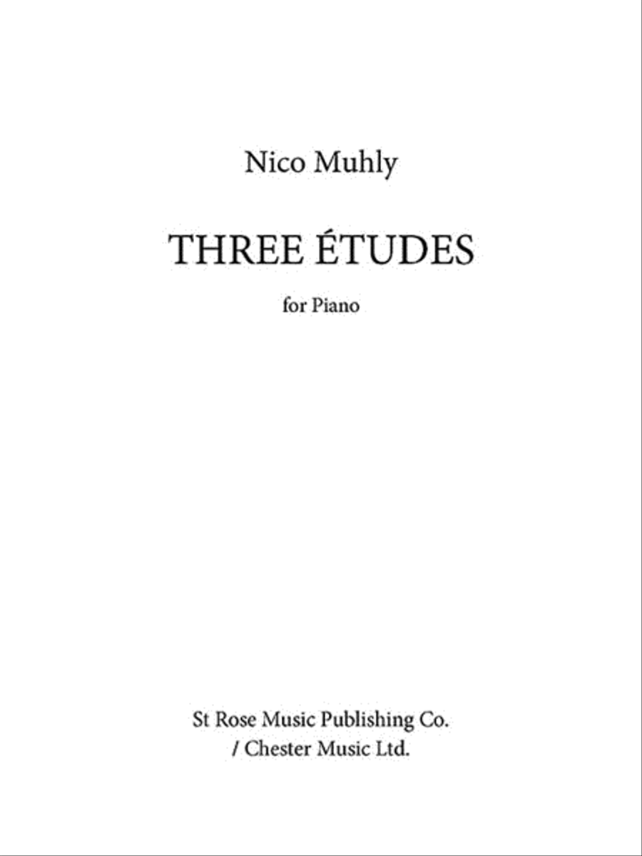 3 Etudes