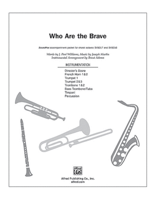 Book cover for Who Are the Brave