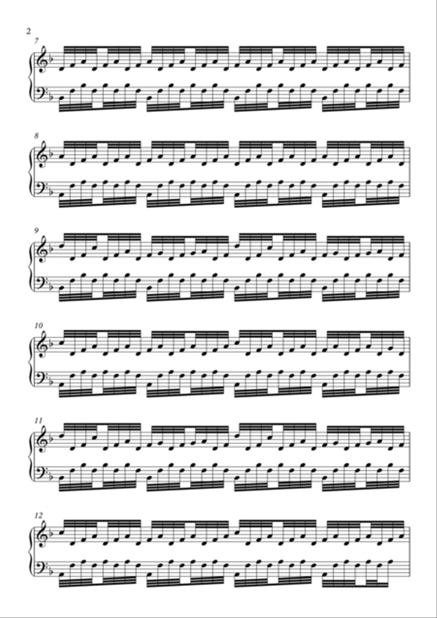 April 9 (Train, Roll On) April 9 (Train, Roll On) Piano Solo scores gallery preview page 3