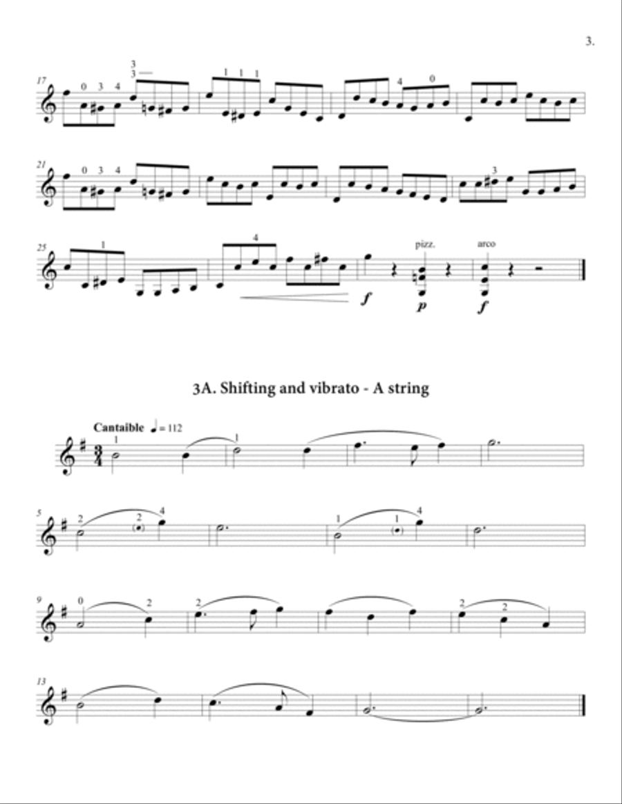 FUN WITH ETUDES for the Intermediate Violinist Violin Solo scores gallery preview page 5