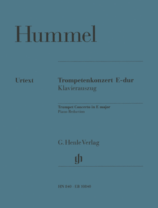 Book cover for Trumpet Concerto in E major