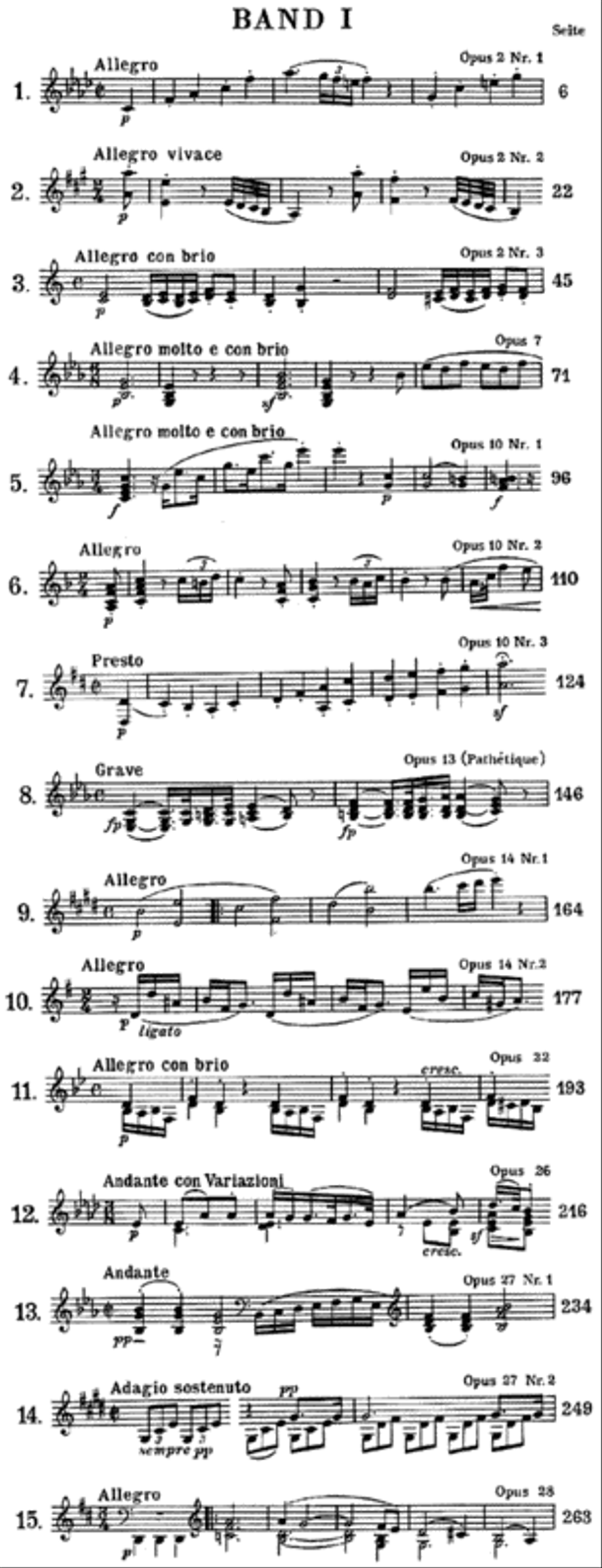 Piano Sonatas - Book I