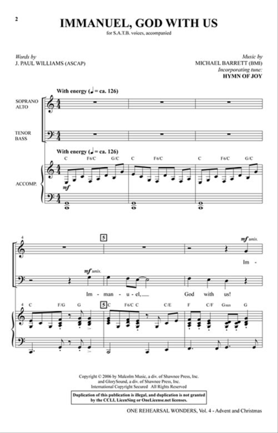 One Rehearsal Wonders, Volume 4 4-Part scores gallery preview page 2