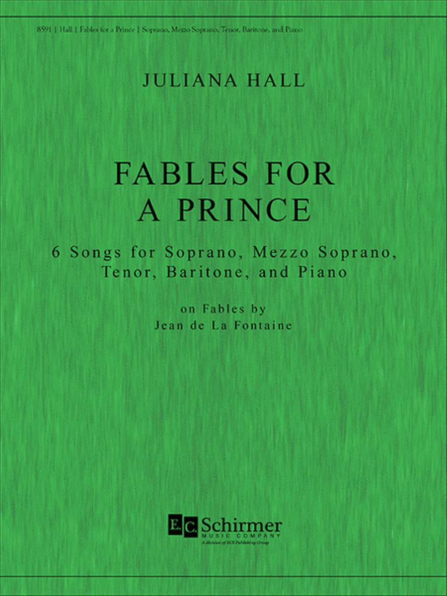 Fables for a Prince Tenor Voice scores gallery preview page 1