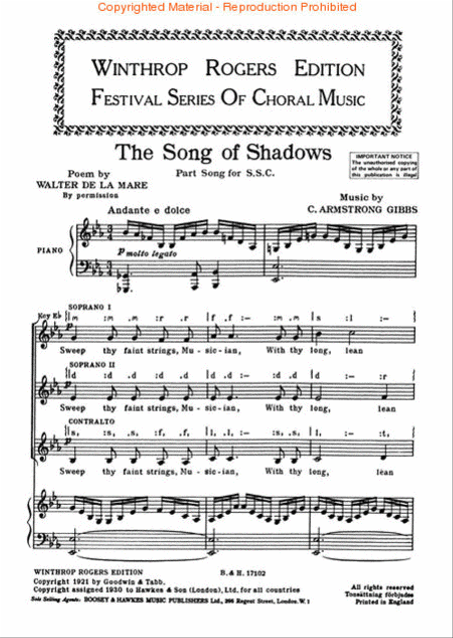 The Song of Shadows SSA scores gallery preview page 2