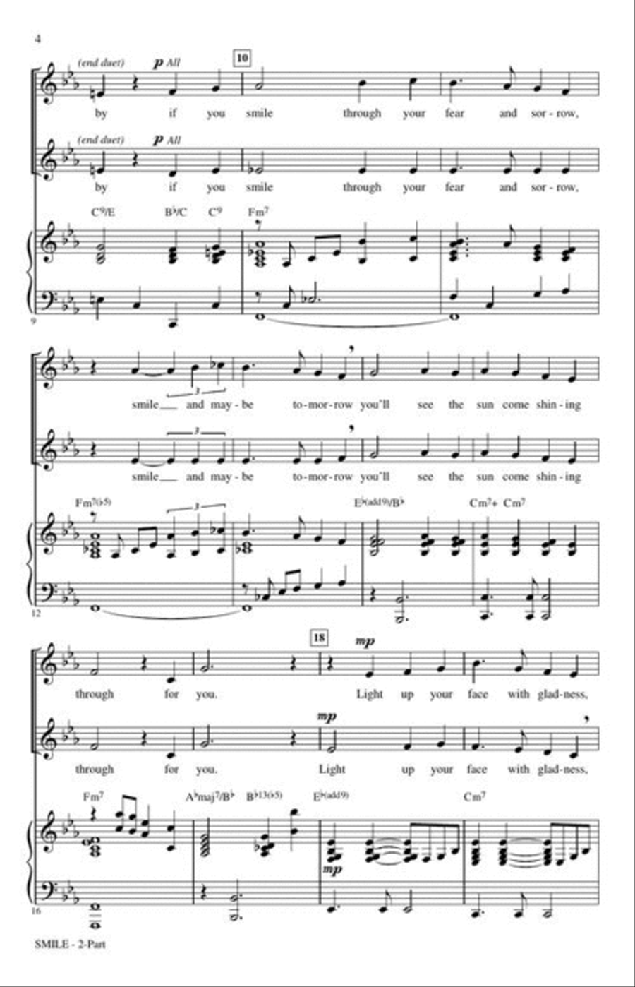 Smile 2-Part scores gallery preview page 5