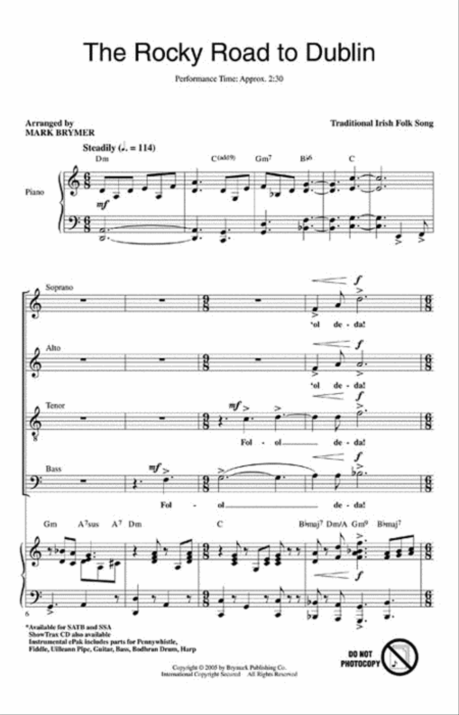 A Celtic Fantasy 4-Part scores gallery preview page 2