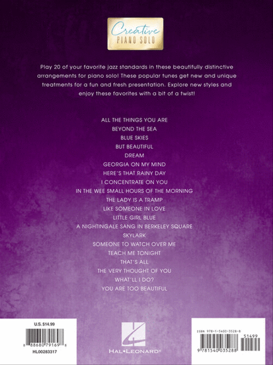 Jazz Standards - Creative Piano Solo Piano Solo scores gallery preview page 6