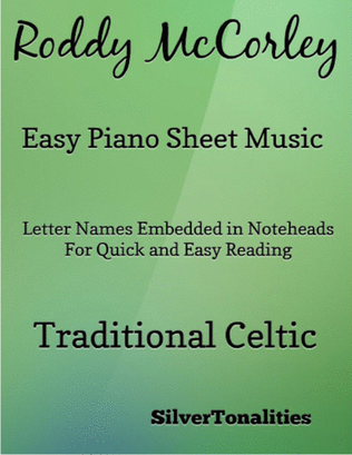 Roddy McCorley Easy Piano Sheet Music