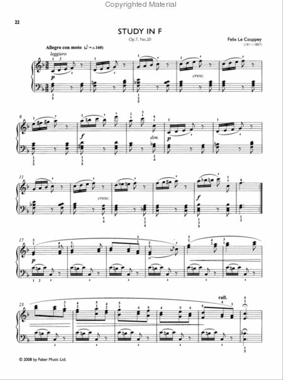 Real Repertoire Studies for Piano Piano Method scores gallery preview page 4