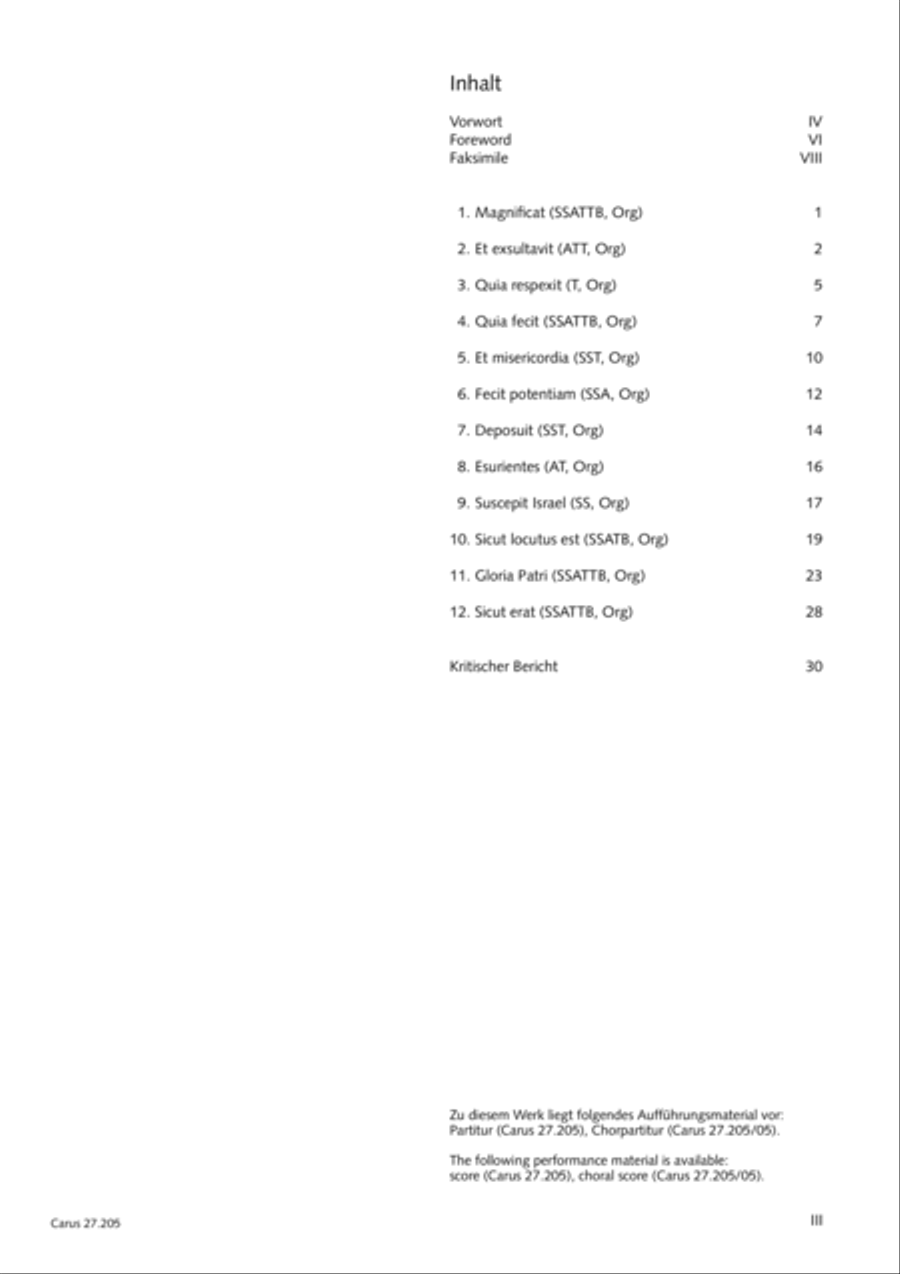 Magnificat a 6 (Magnificat a sei voci) Choir scores gallery preview page 7