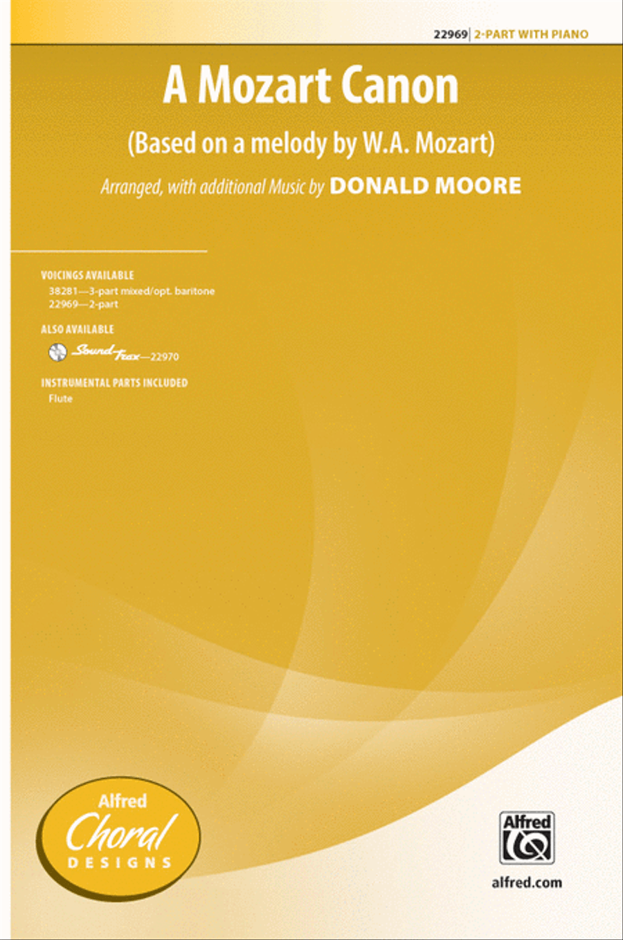 A Mozart Canon 2-Part scores gallery preview page 1