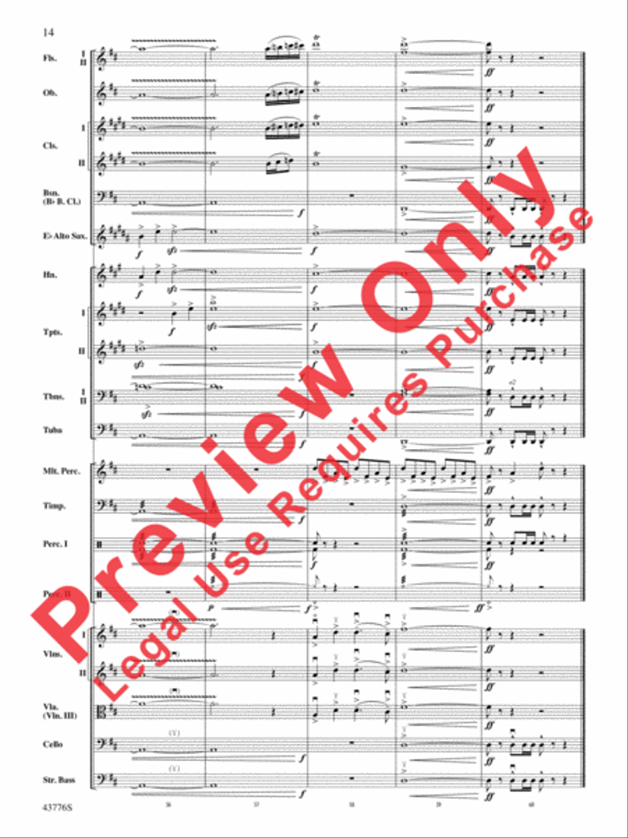 From the Realms of Glory! Full Orchestra scores gallery preview page 15