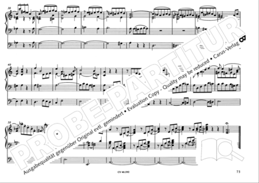 Free Organ Music from the Romantic Period, Vol. II (Freie Orgelmusik der Romantik, Band II) Organ scores gallery preview page 74