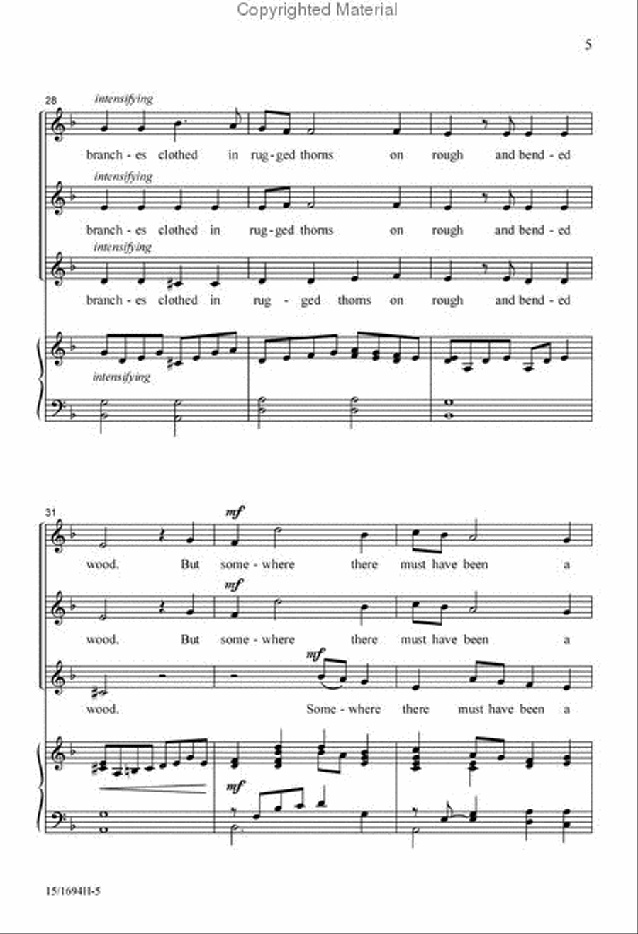 O Lovely Rose SSA scores gallery preview page 5
