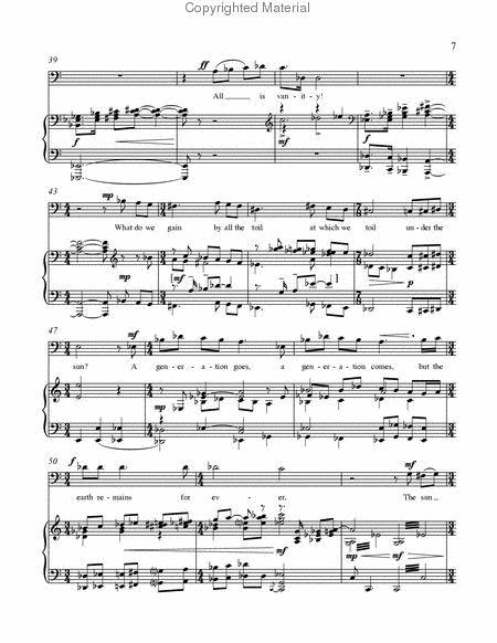 The Silver Cord (Piano/Choral Score) image number null